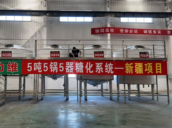 定结精酿啤酒设备厂—5吨精酿啤酒设备—新疆项目